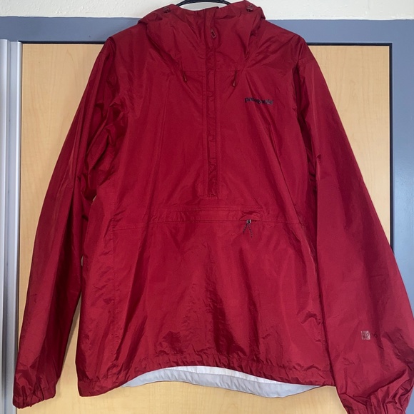 Patagonia Mens H2NO Packable Anorak Shell EUC Size L - Picture 1 of 4